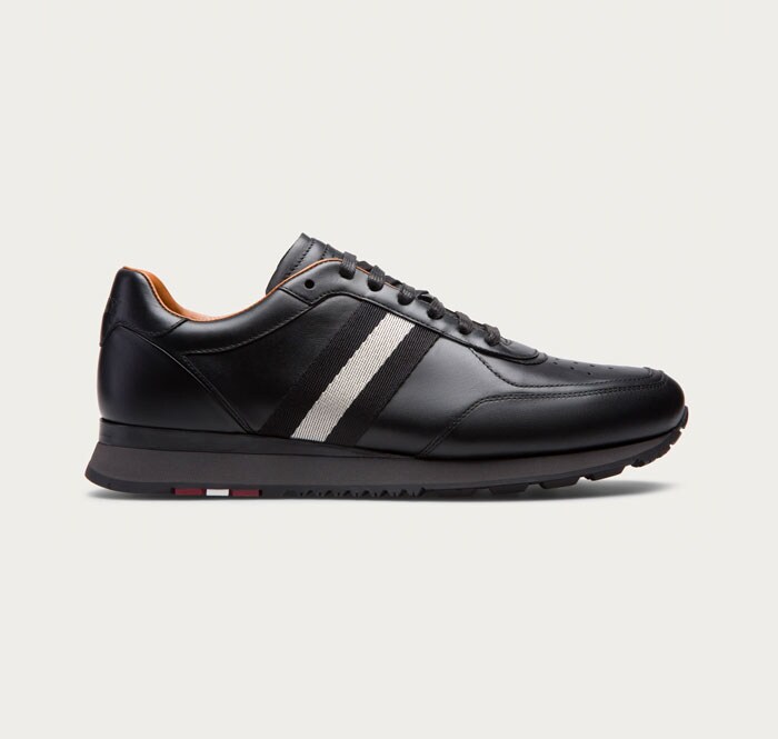 Back to black: high-style sneakers