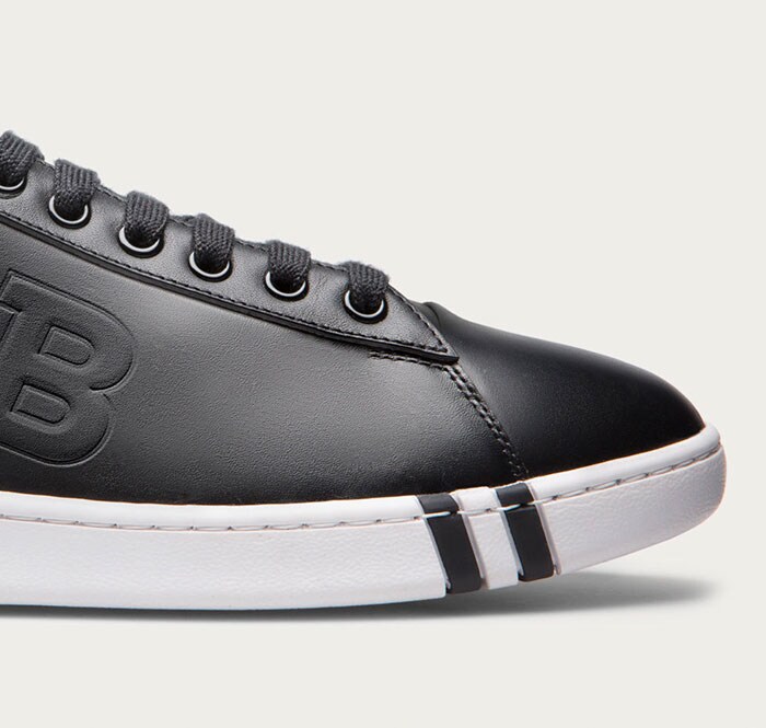 Back to black: high-style sneakers