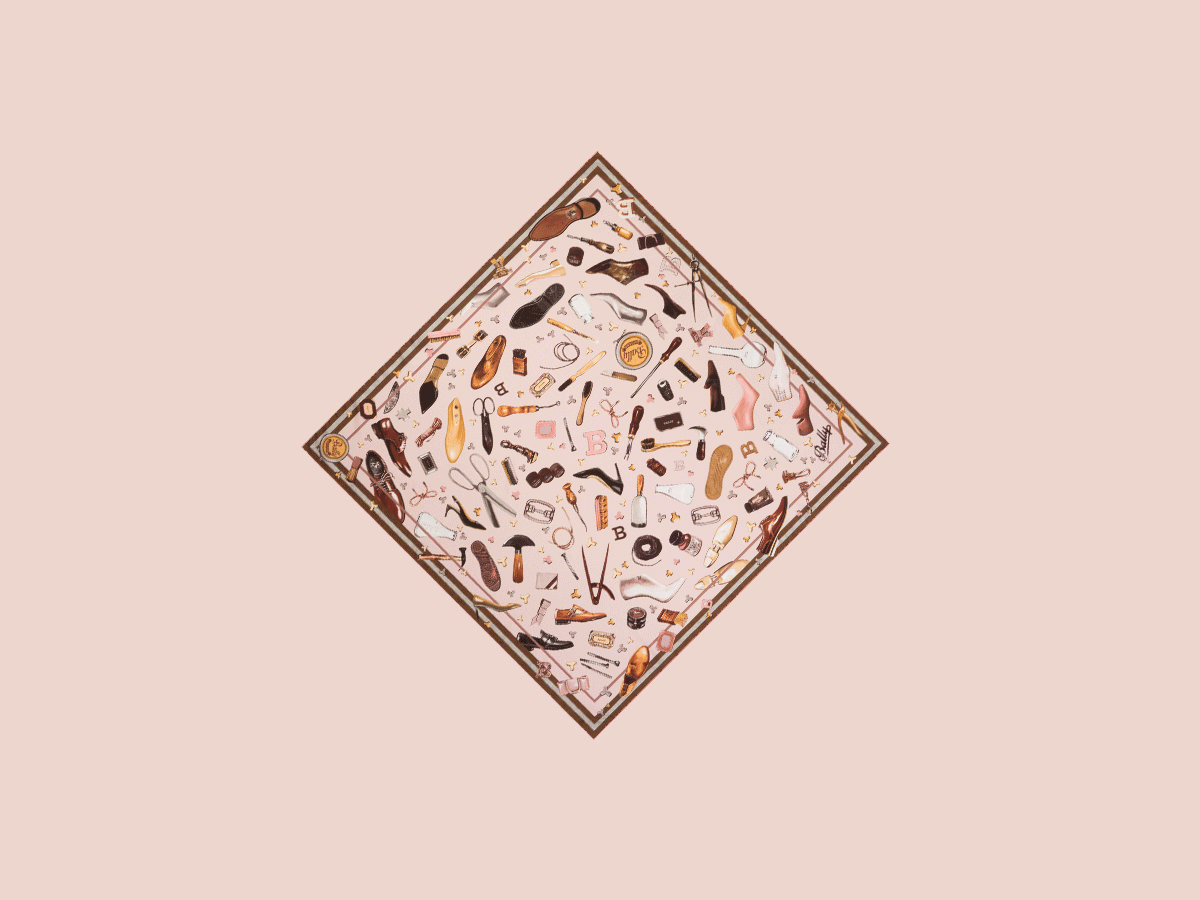 Bally printed scarves