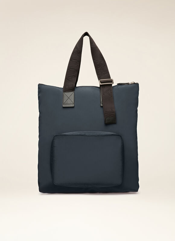 BLUE NYLON Tote Bags - Bally