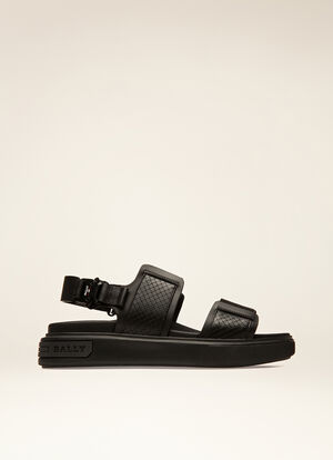 BLACK CALF Sandals and Slides - Bally