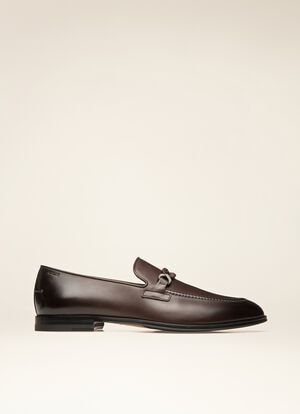 BROWN CALF Loafers and Moccasins - Bally