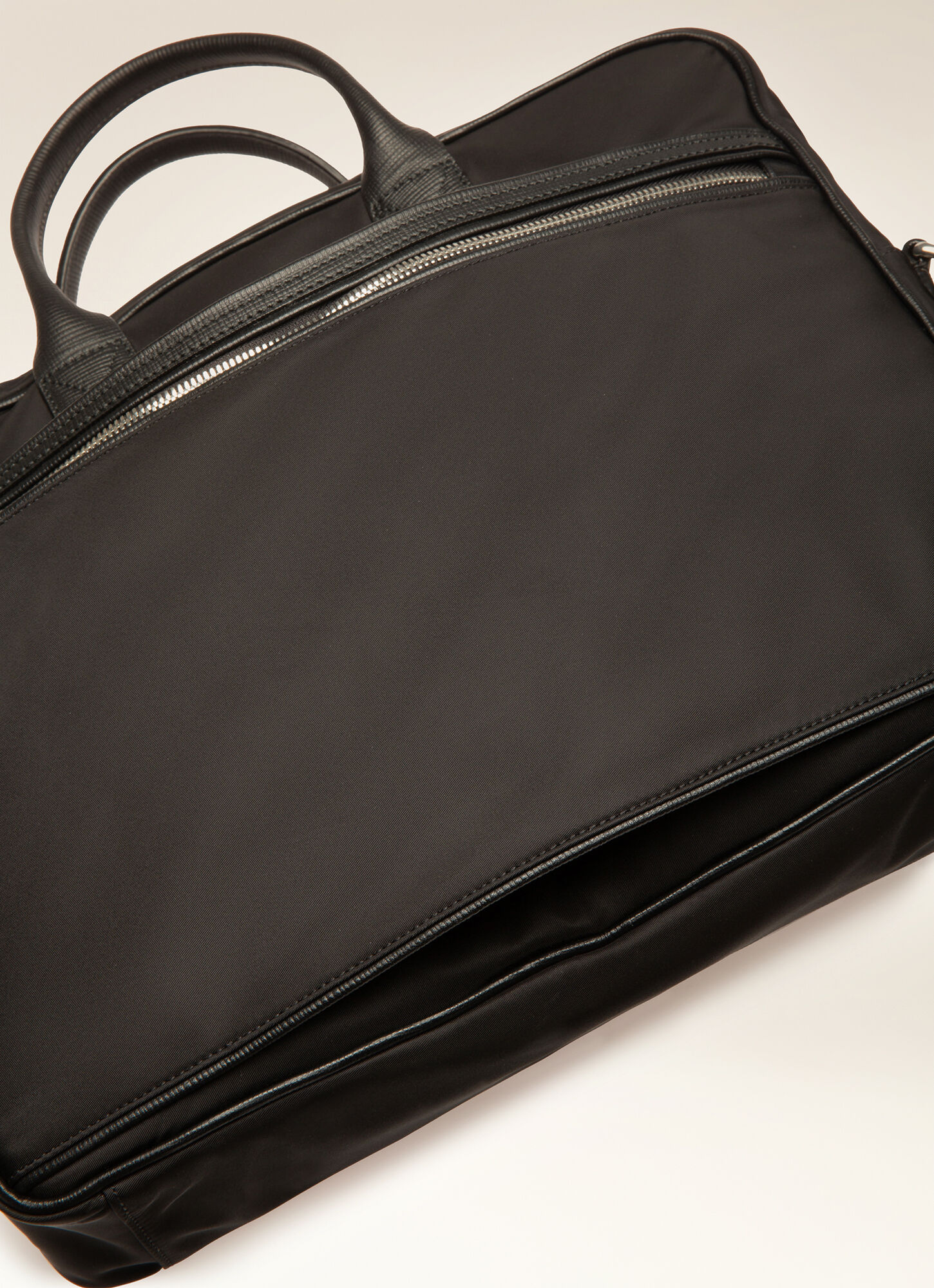 Faldy Faldy | Men's Business Bag | Black Leather | Bally