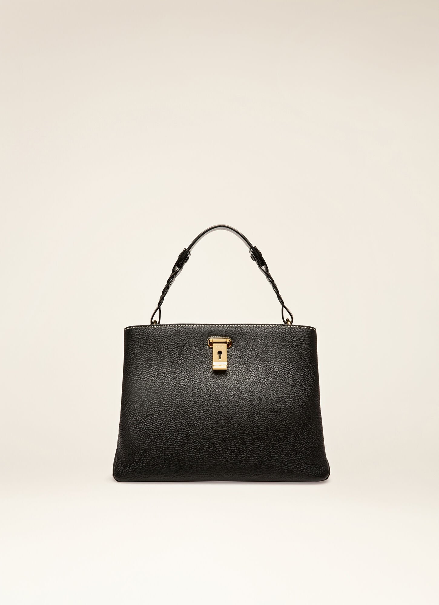 womens black leather shoulder bag