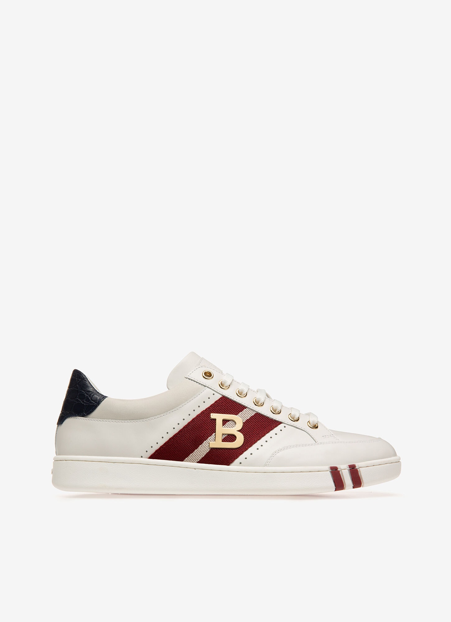 bally white sneakers