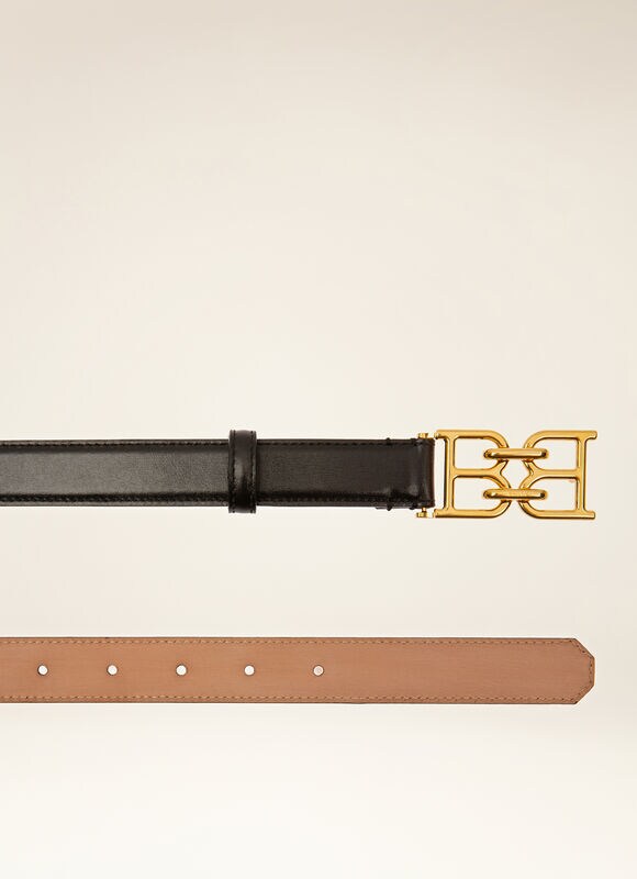BLACK BOVINE Belts - Bally