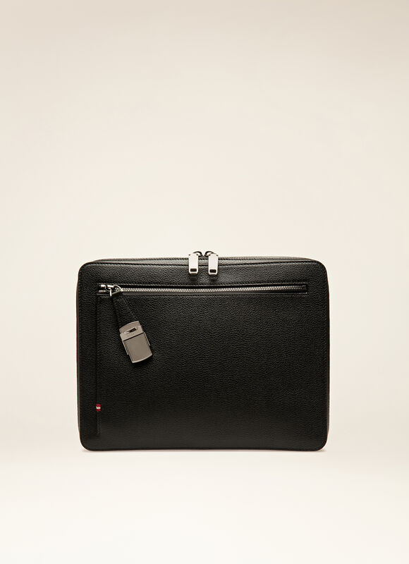 Gabher Mens Portfolio Black Leather Bally - Black Leather Mens Portfolio Bag Gabher Mens Portfolio Black Leather Bally - Black Leather Mens Portfolio Bag