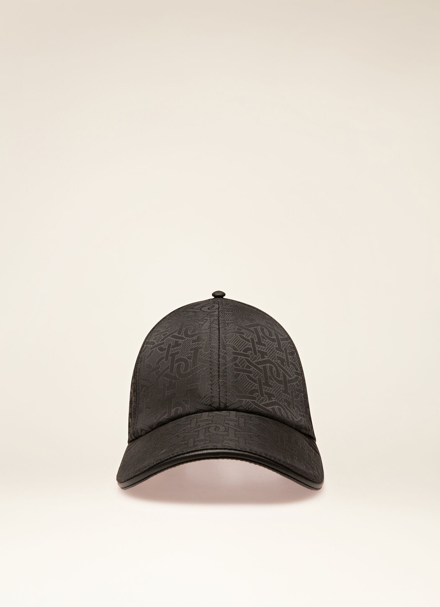 B-monogram Cap | Mens Hat | Black Polyester | Bally