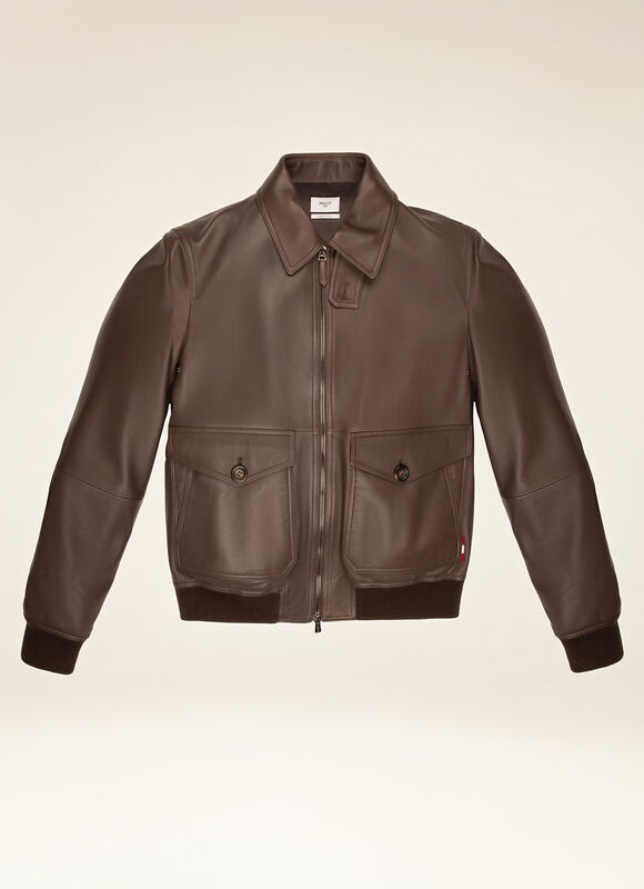 BROWN LAMB Leather - Bally