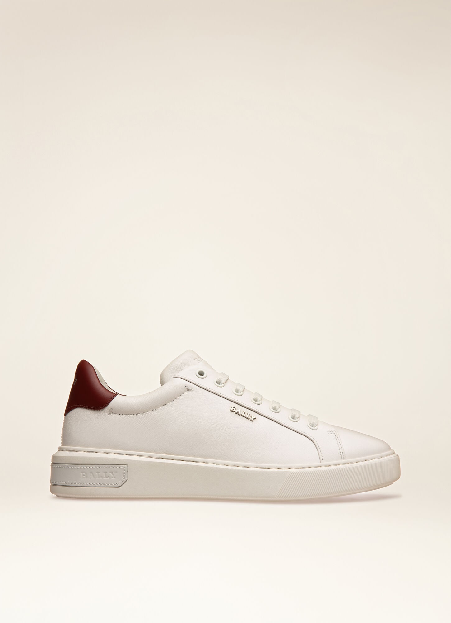 All white bally shoes Clearance
