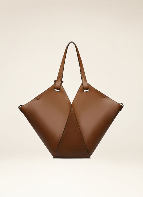 BROWN BOVINE Tote Bags - Bally