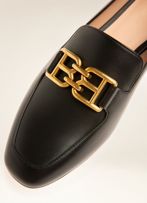 BLACK CALF Flats & Moccasins - Bally