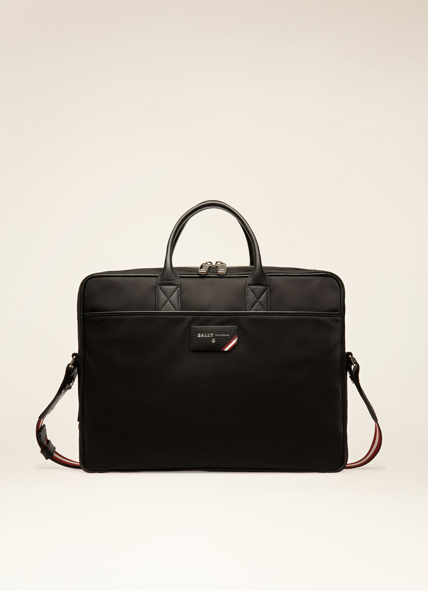 Faldy Faldy | Men's Business Bag | Black Leather | Bally