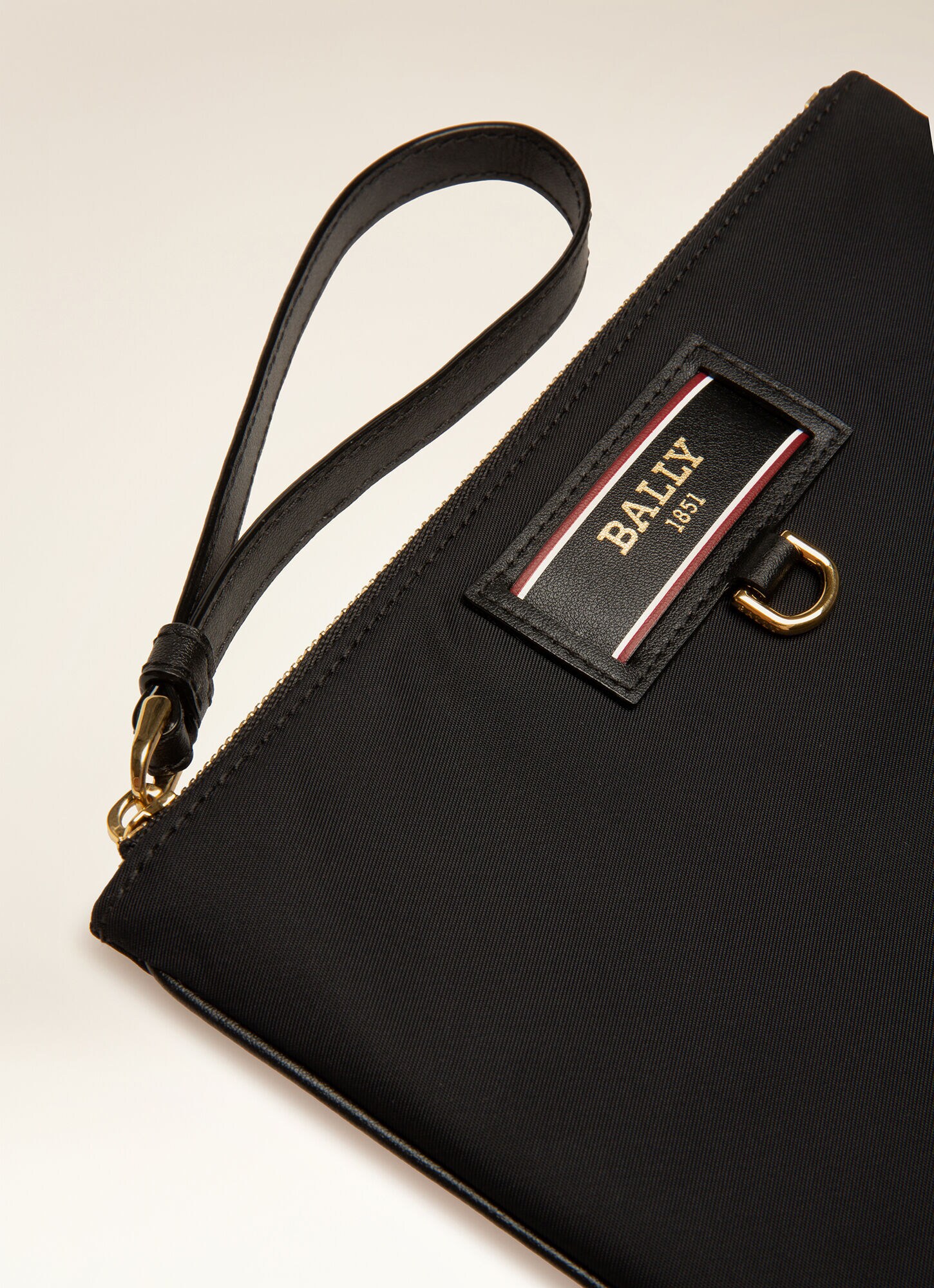 Evalyn | Womens Pouch | Black Recycled Nylon | Bally Evalyn | Womens Pouch | Black Recycled Nylon | Bally