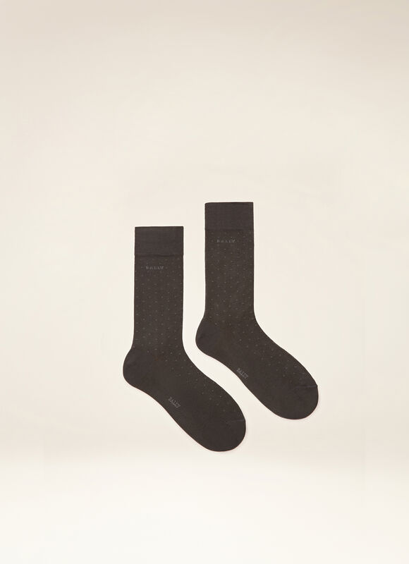 GREY MIX COTTON Socks - Bally