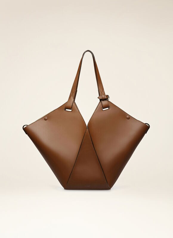 BROWN BOVINE Tote Bags - Bally