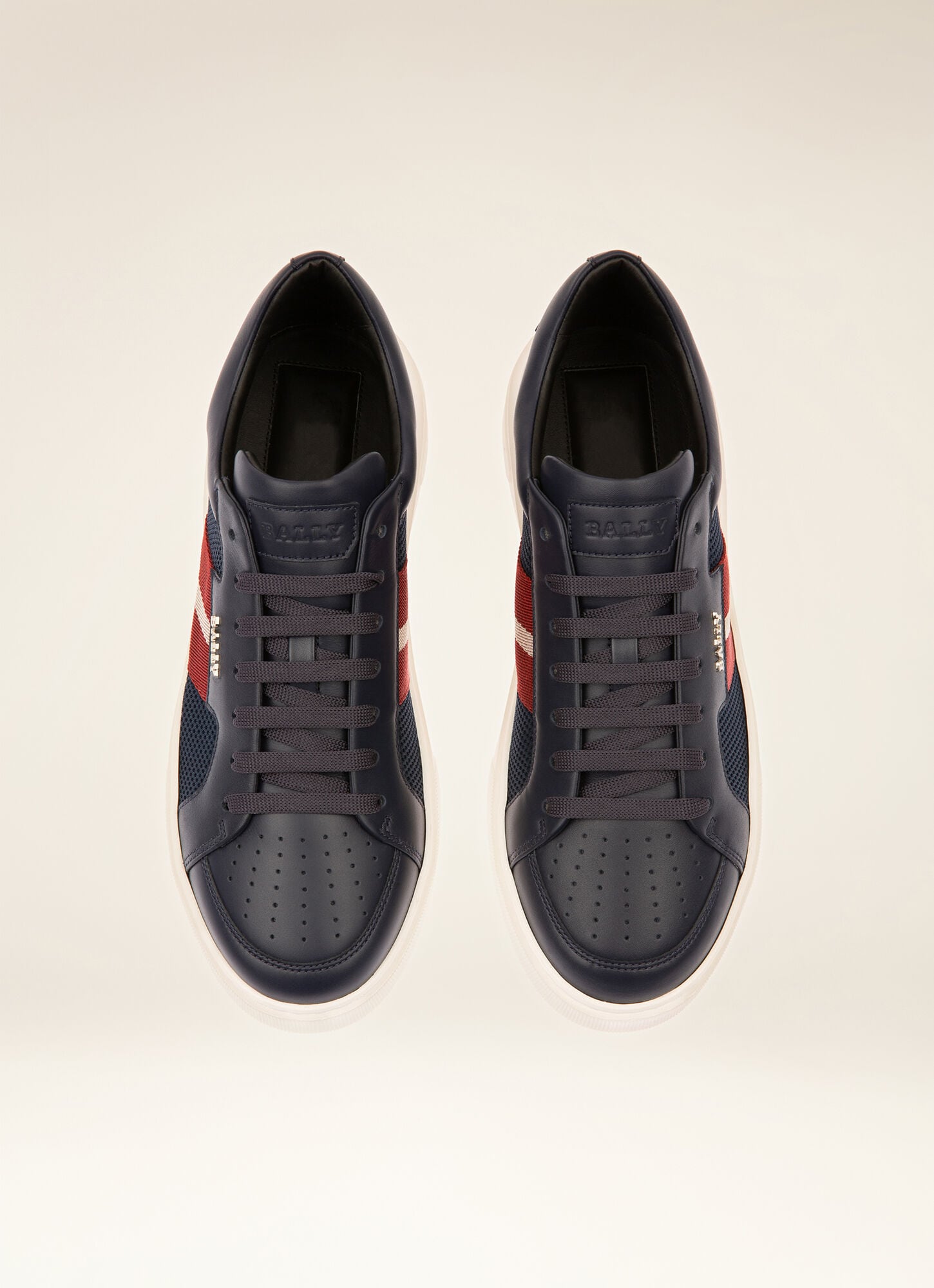 bally blue sneakers