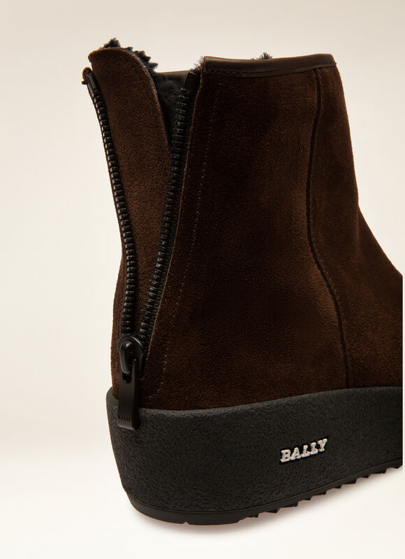 BROWN CALF Snow Boots - Bally