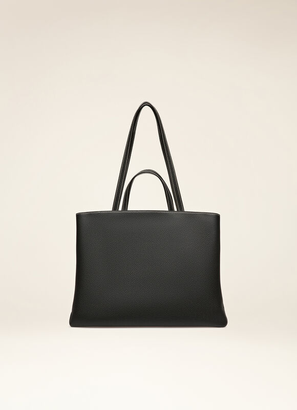 BLACK CALF Tote Bags - Bally