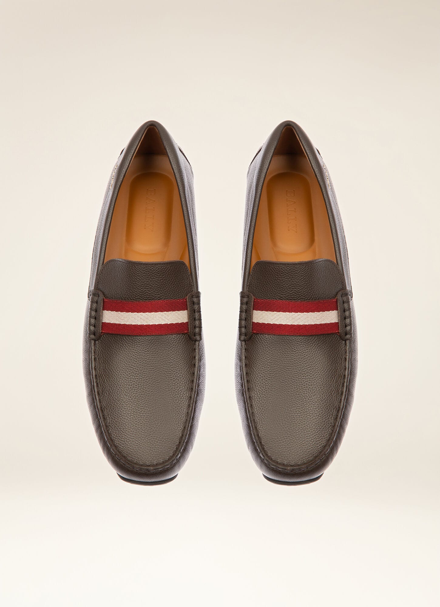 brown bally sneakers