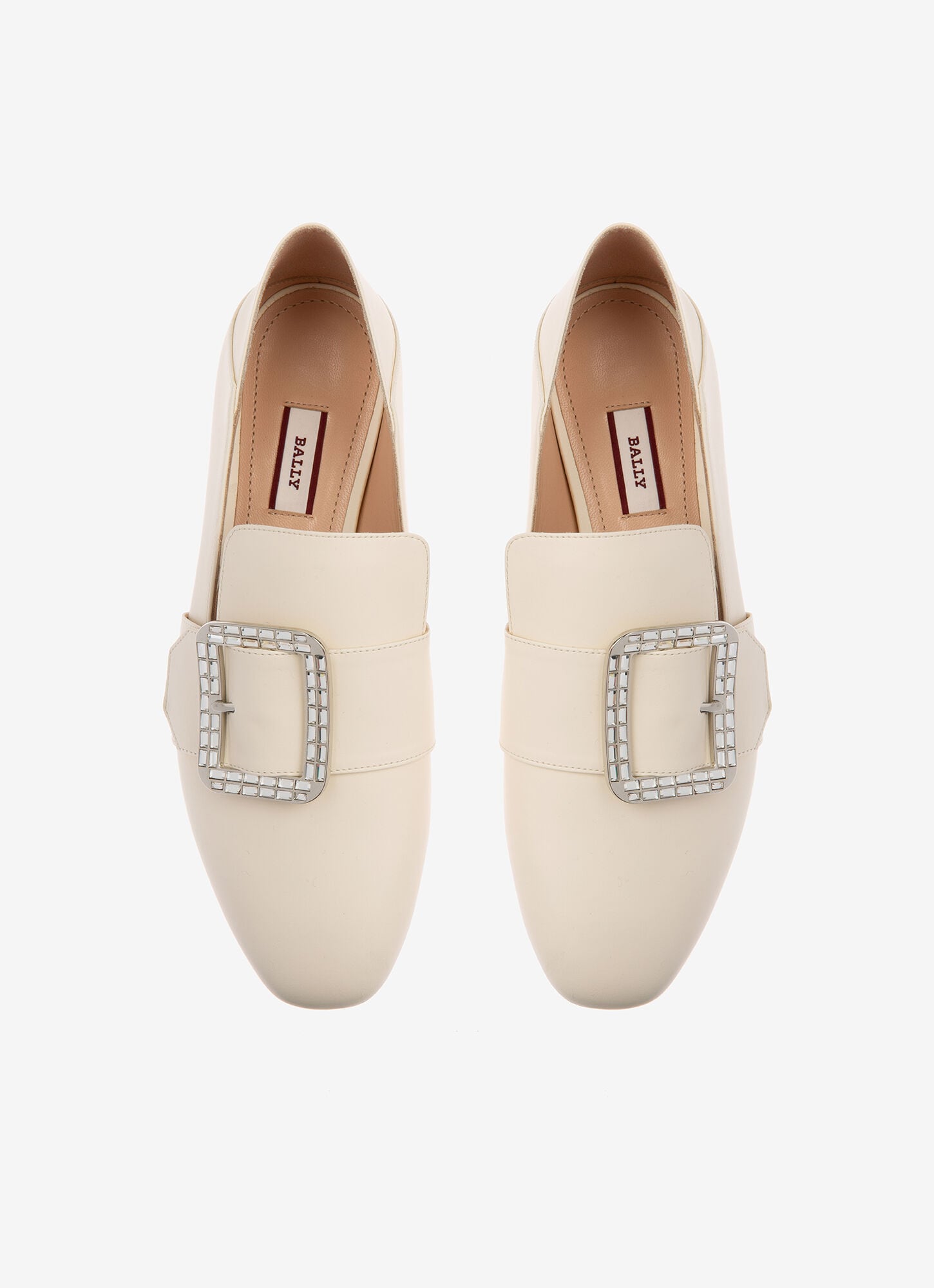 bally flat shoes