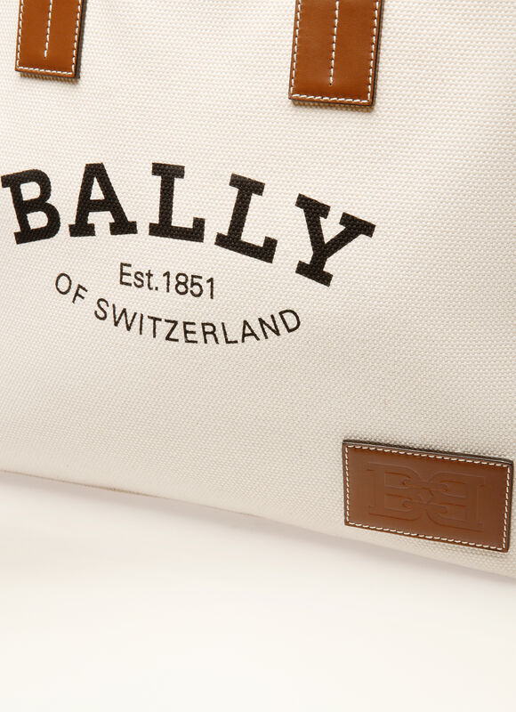 MULTICOLOR FABRIC Tote Bags - Bally