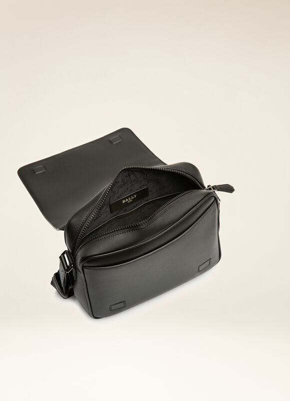 BLACK BOVINE Messenger Bags - Bally