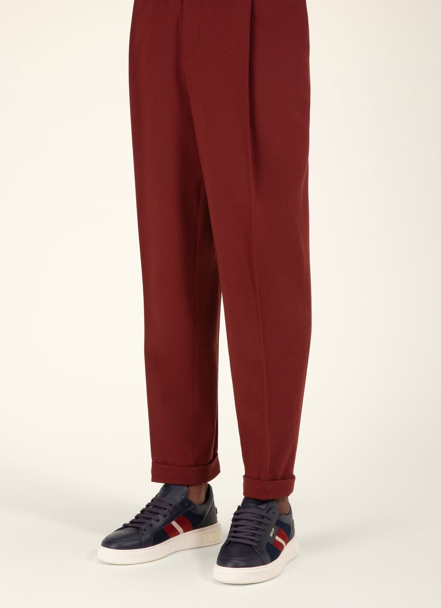 bally blue sneakers