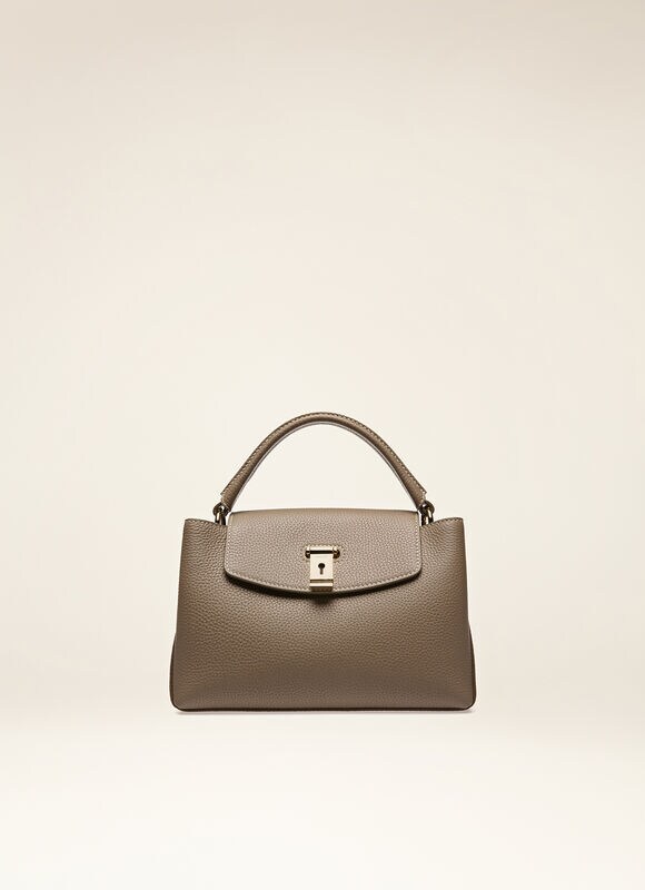 TAUPE CALF Top Handle Bags - Bally