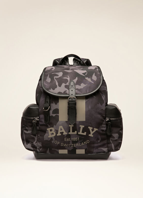 MULTICOLOR NYLON Backpacks - Bally