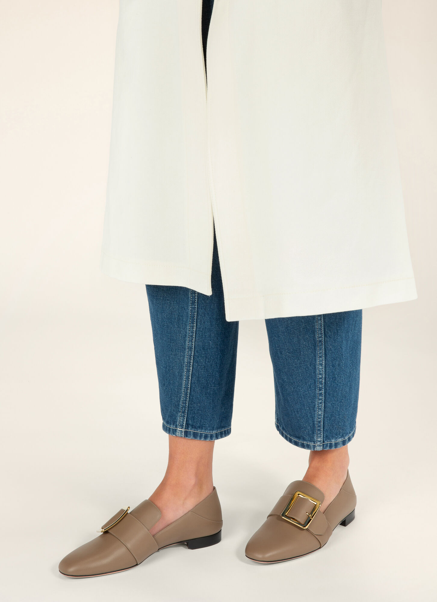 bally janelle buckle loafers