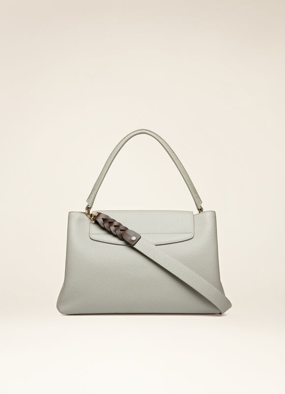 LIGHT BLUE CALF Top Handle Bags - Bally