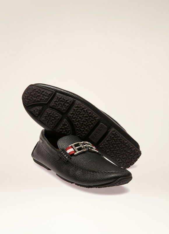 bally leather driver