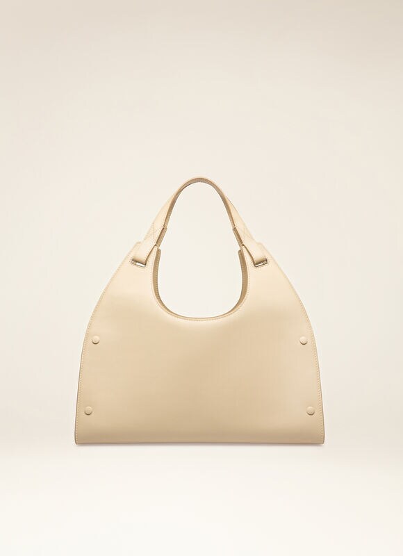 BEIGE BOVINE Shoulder Bags - Bally