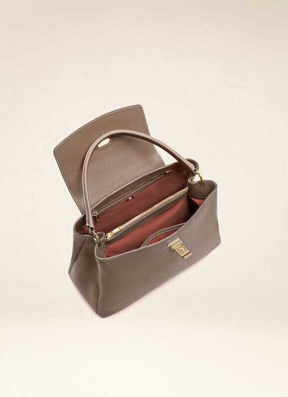TAUPE CALF Top Handle Bags - Bally