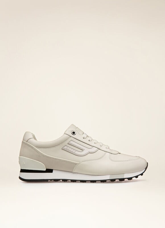 Goody| Mens Sneakers | White Leather | Bally