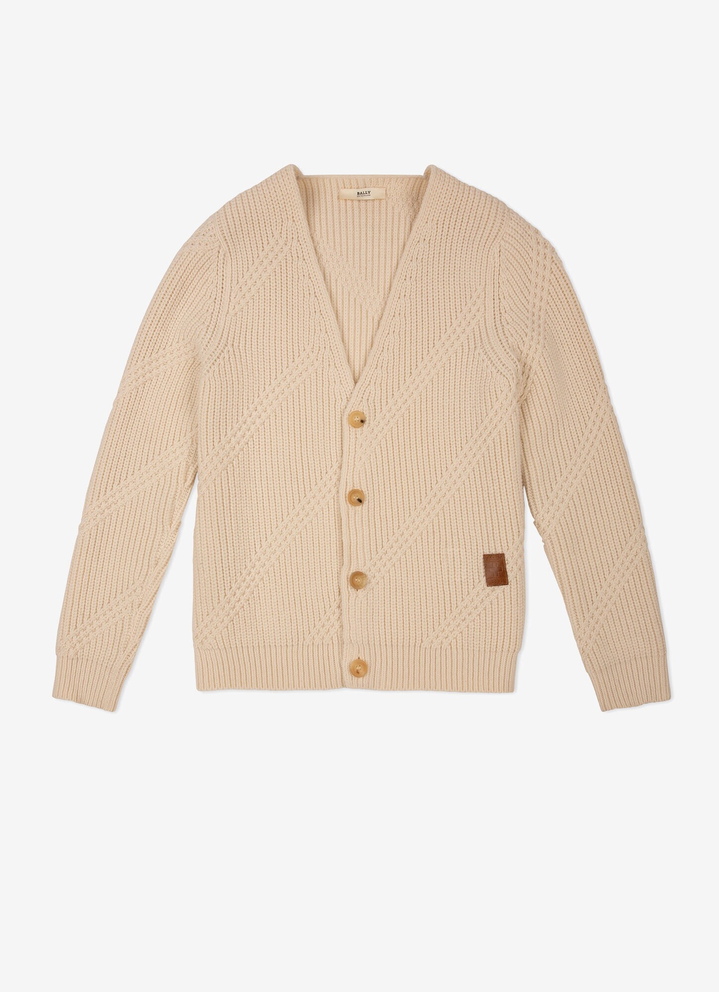 jacquard cardigan mens