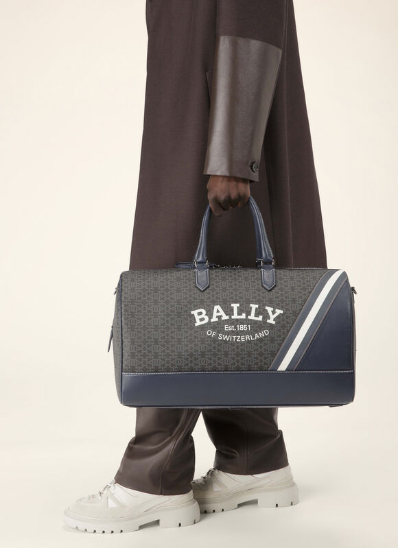 GREY SYNTHETIC Travel Bags - Bally