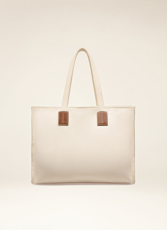 MULTICOLOR FABRIC Tote Bags - Bally