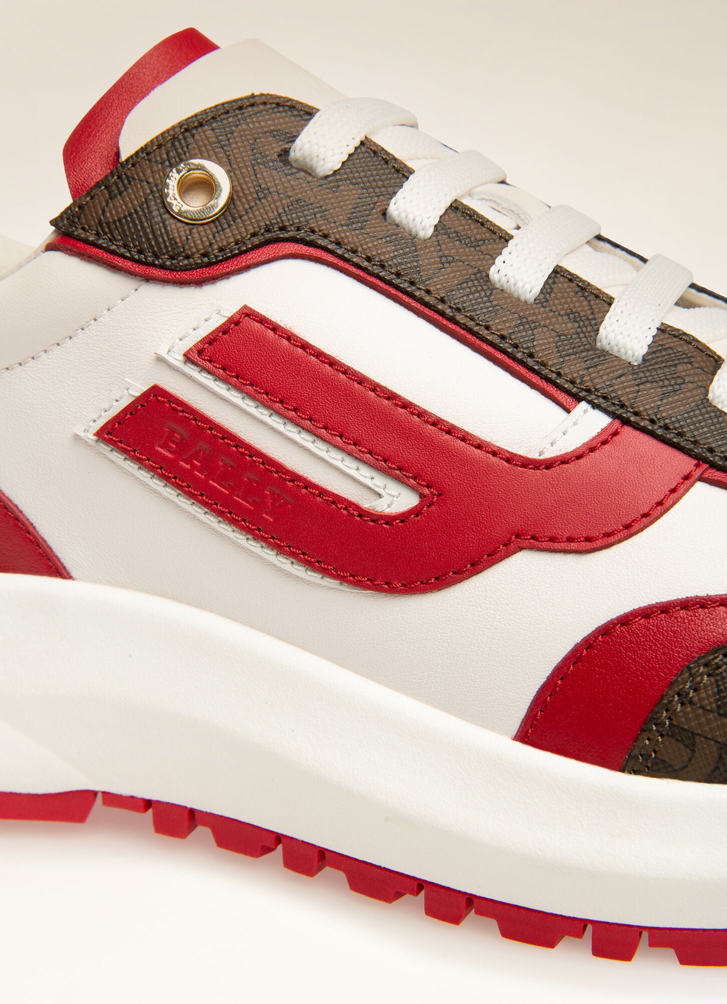 brown bally sneakers