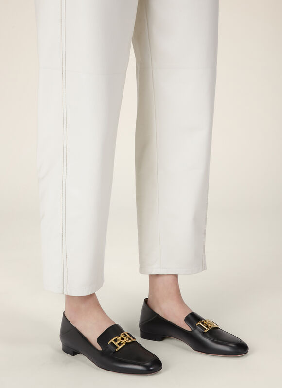 BLACK CALF Flats & Moccasins - Bally