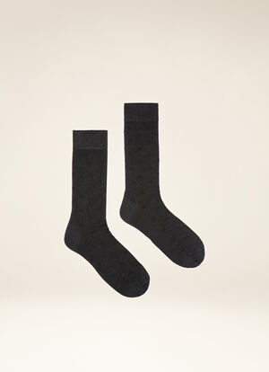 GREY COTTON Socks - Bally
