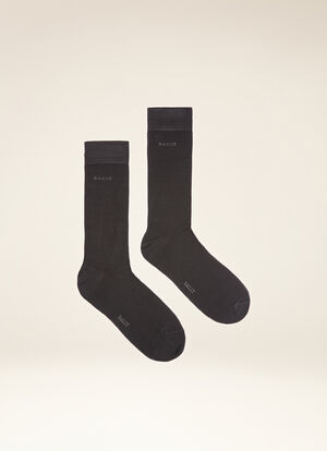 GREY COTTON Socks - Bally
