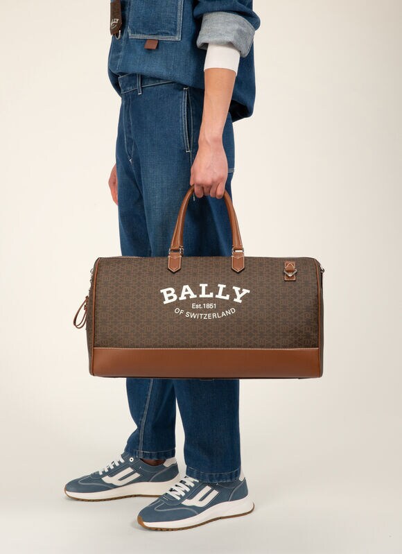 BROWN SYNTHETIC Travel Bags - Bally