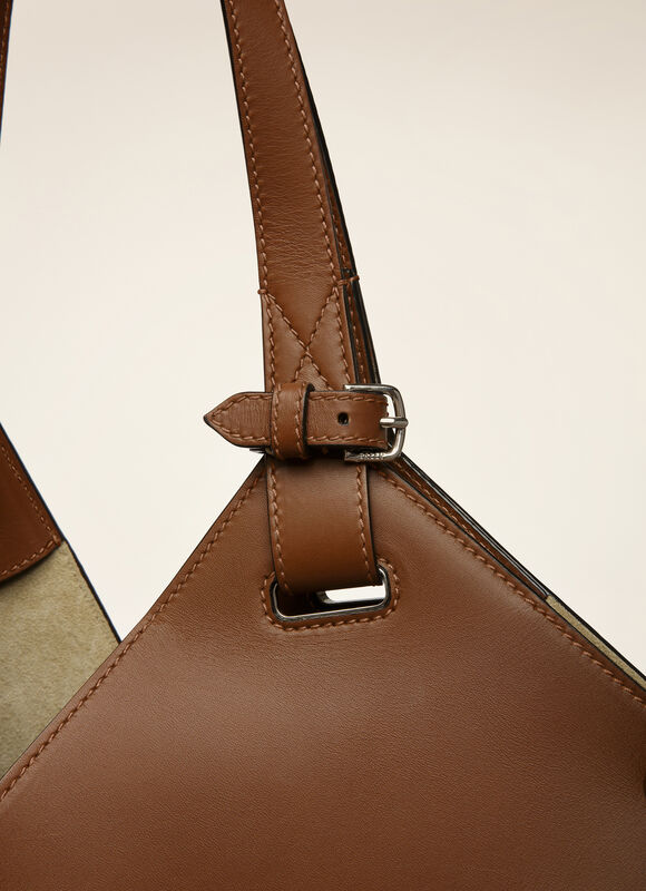 BROWN BOVINE Tote Bags - Bally