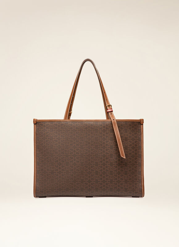 BROWN SYNTHETIC Tote Bags - Bally