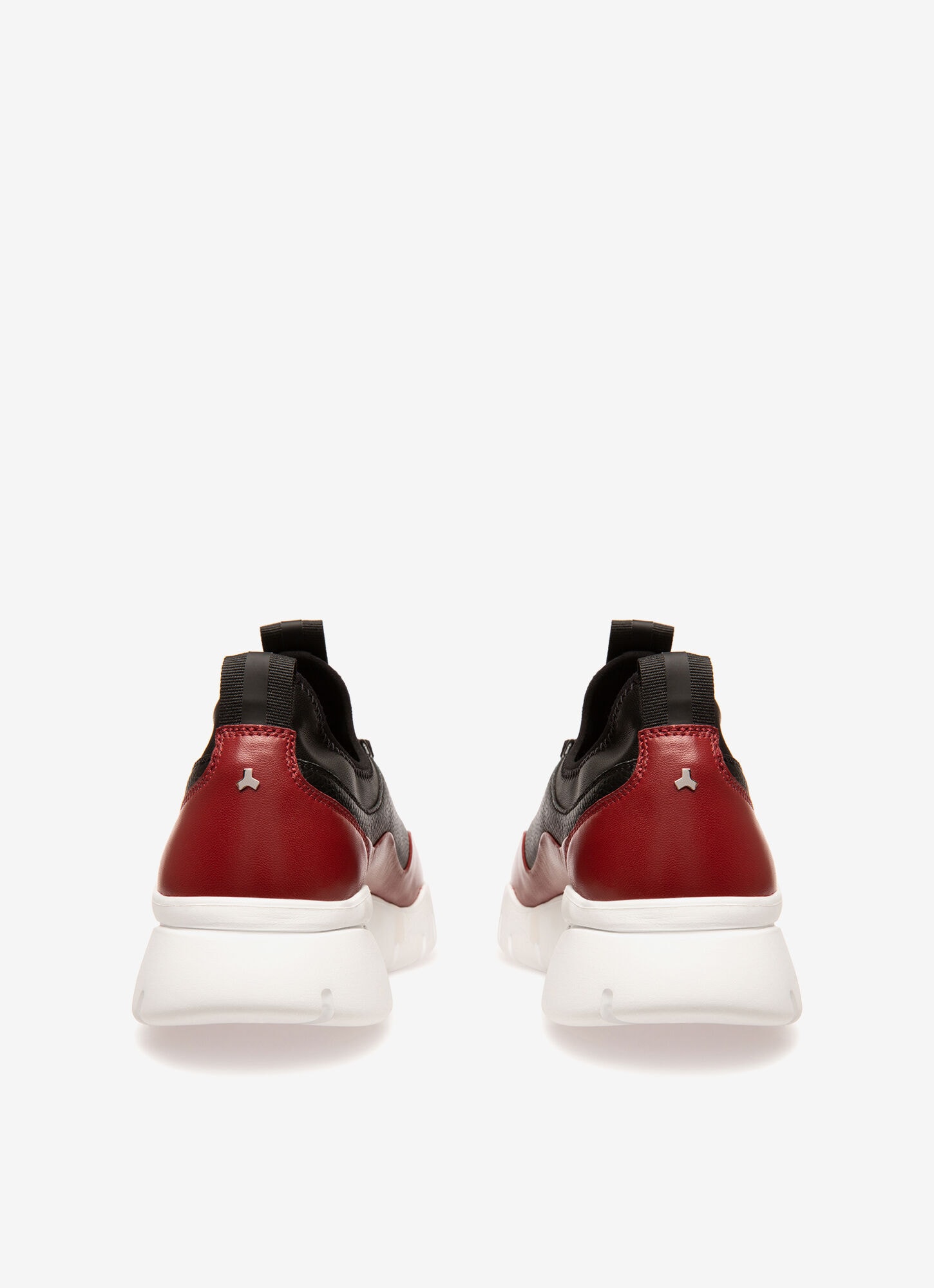 bally sneakers red