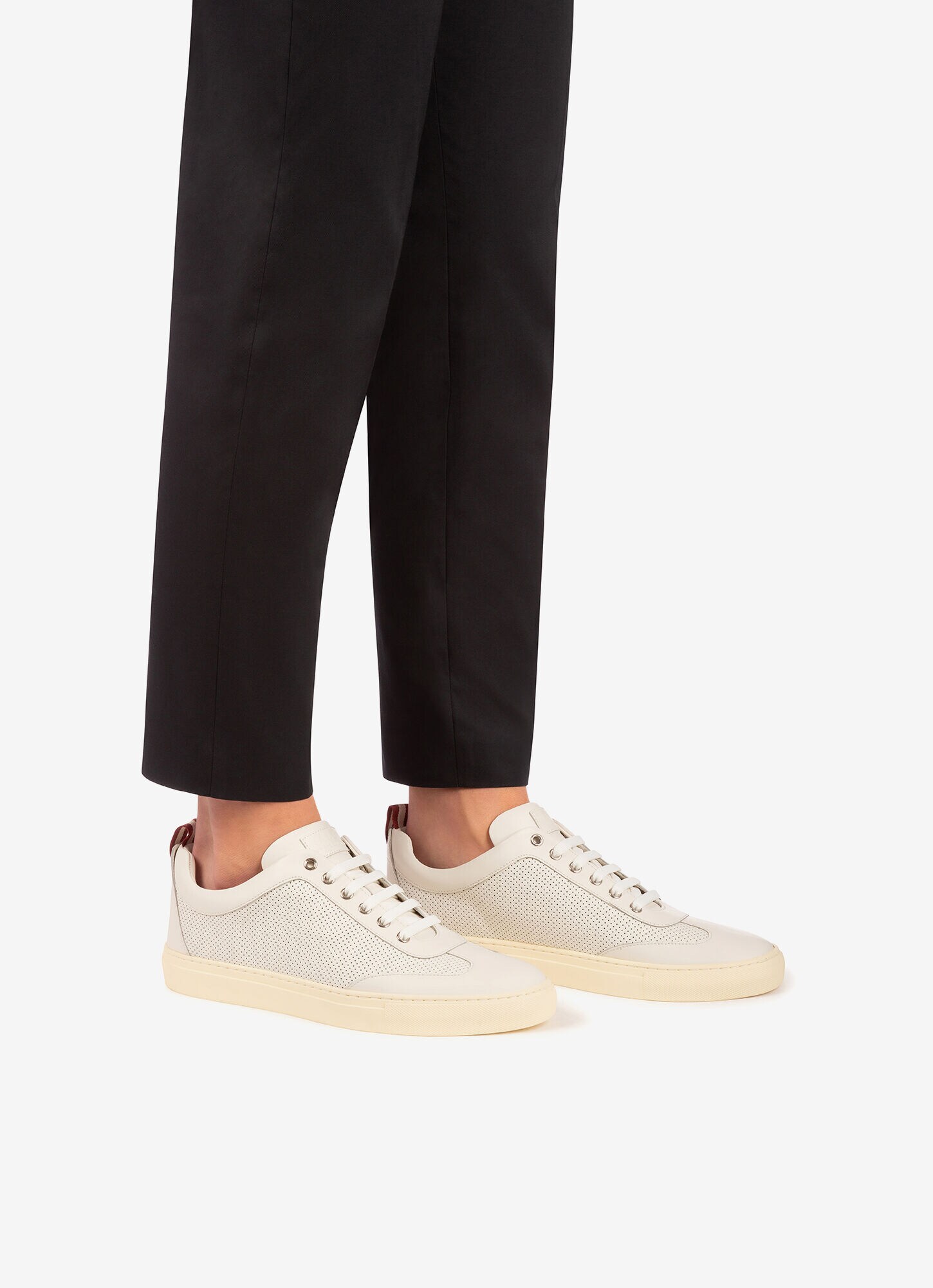 bally white sneaker