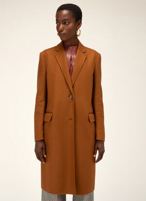 BROWN MIX WOOL/POLY Outerwear - Bally