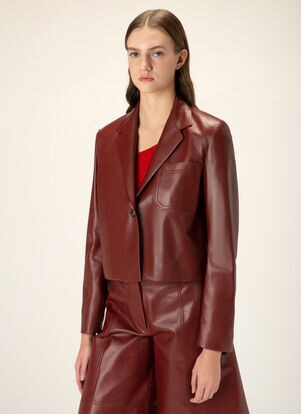 RED LAMB Leather - Bally